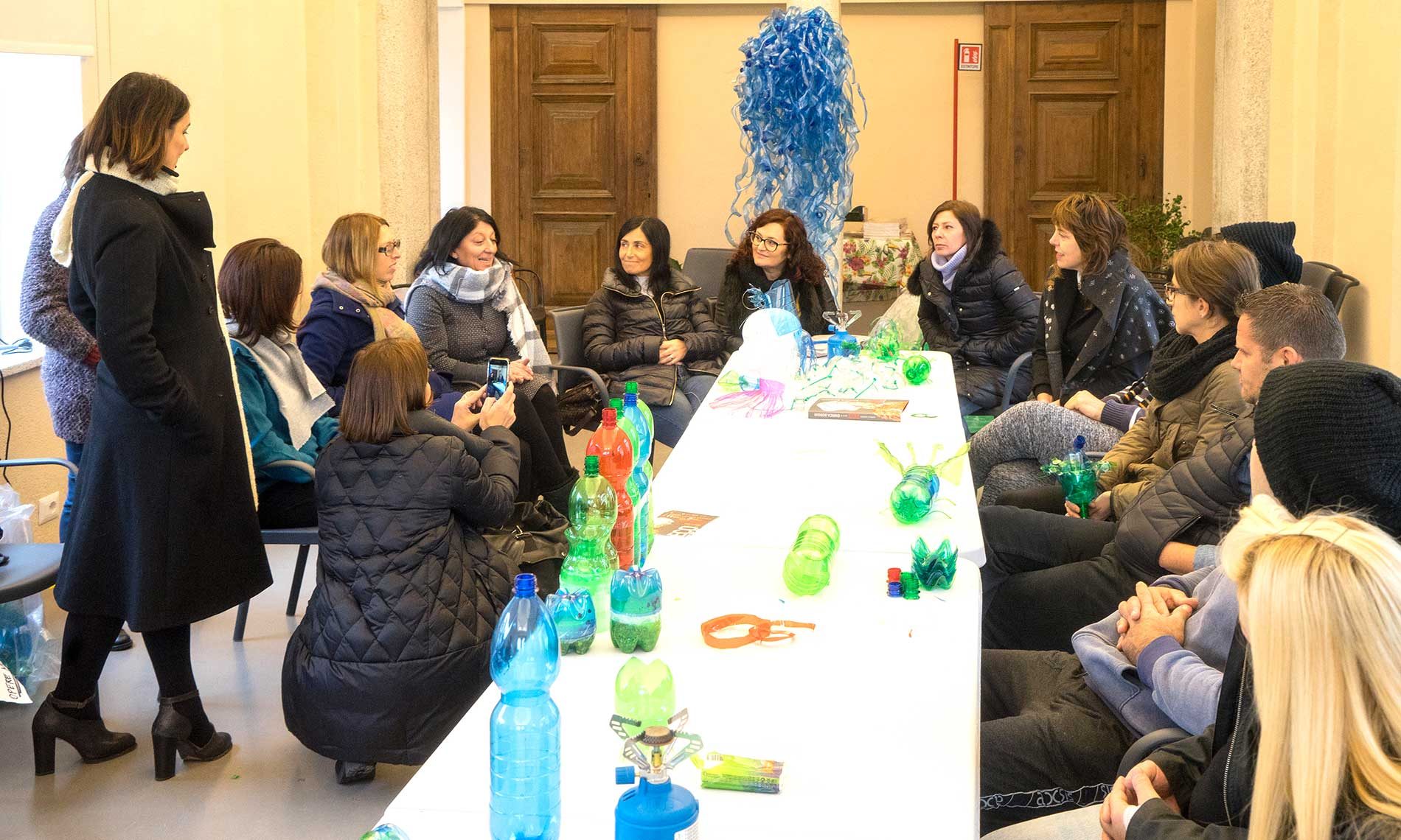 Workshop con l'artista Enrica Borghi, operatori socio sanitari e recoverist - Villa Nigra, Miasino